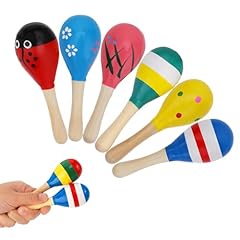 Pcs maracas wooden for sale  Delivered anywhere in UK