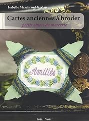 Cartes anciennes broder d'occasion  Livré partout en France