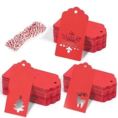 Red gift tags for sale  Delivered anywhere in USA 