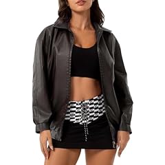 Guhmomh lederjacke damen gebraucht kaufen  Wird an jeden Ort in Deutschland