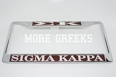 Sigma kappa license for sale  Delivered anywhere in USA 