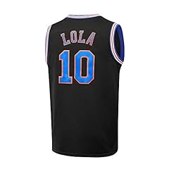 LOLA #10 Men's Basketball Jersey Space Movie Jersey for sale  Delivered anywhere in USA 