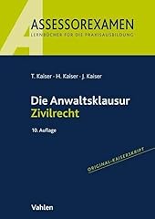 Anwaltsklausur zivilrecht gebraucht kaufen  Wird an jeden Ort in Deutschland