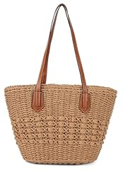 Women straw shoulder for sale  Delivered anywhere in USA 