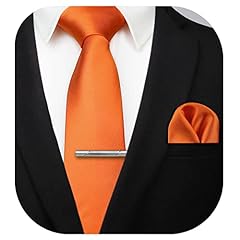 Hisdern cravatta arancia usato  Spedito ovunque in Italia 