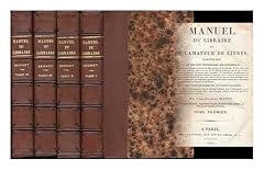 Manuel libraire amateur d'occasion  Livré partout en France