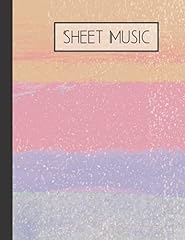 Sheet music watercolor for sale  Delivered anywhere in USA 