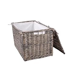 Natural wicker large for sale  Delivered anywhere in UK