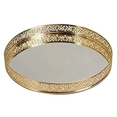 Golden mirror tray for sale  Delivered anywhere in USA 