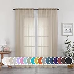 Owenie sheer curtains for sale  Delivered anywhere in USA 