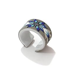 Beaded cuff bracelet for sale  Delivered anywhere in USA 