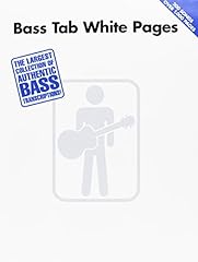 Bass tab white for sale  Delivered anywhere in USA 