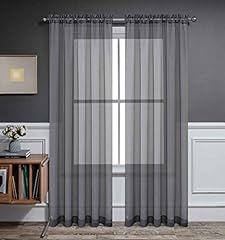 Cucraf sheer curtains for sale  Delivered anywhere in USA 