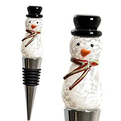 Prestigehaus glass snowman for sale  Delivered anywhere in USA 