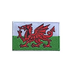 Wales flag embroidery for sale  Delivered anywhere in UK