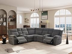 Power reclining sectional for sale  Delivered anywhere in USA 