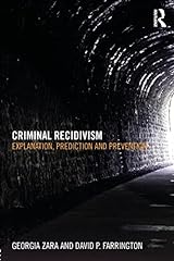 Criminal recidivism explanatio for sale  Delivered anywhere in Ireland
