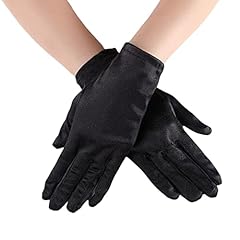 Short satin gloves for sale  Delivered anywhere in UK