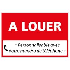 Panneau immobilier personnalis d'occasion  Livré partout en Belgiqu