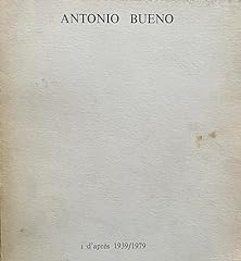 Antonio bueno. usato  Spedito ovunque in Italia 