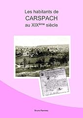 Habitants carspach xixème d'occasion  Livré partout en France