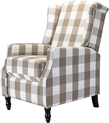 Upholstered wingback recliner for sale  Delivered anywhere in USA 