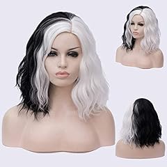Black white wigs for sale  Delivered anywhere in Ireland