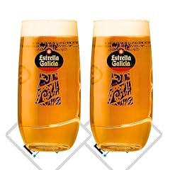 estrella galicia glass for sale  Delivered anywhere in UK