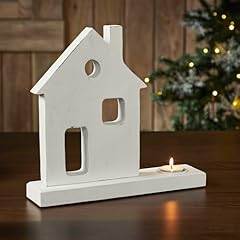 Tealight holder village for sale  Delivered anywhere in USA 