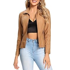 Womens faux leather for sale  Delivered anywhere in USA 