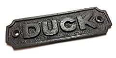 Cast iron duck for sale  Delivered anywhere in UK