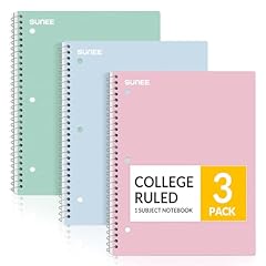 Sunee spiral notebooks for sale  Delivered anywhere in USA 