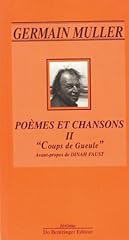 Poemes chansons coups d'occasion  Livré partout en France