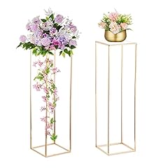 Gold flower stand for sale  Delivered anywhere in UK