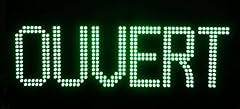 Enseigne lumineuse led d'occasion  Livré partout en France