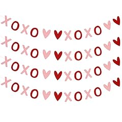 4pcs xoxo heart for sale  Delivered anywhere in USA 