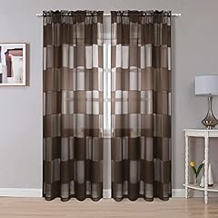 Ovzme brown curtains for sale  Delivered anywhere in USA 