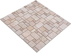 Carrelage mosaïque travertin d'occasion  Livré partout en France