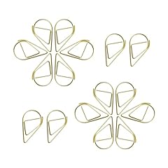 Gold paper clips for sale  Delivered anywhere in Ireland