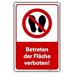 Verbotsschild betreten fläche gebraucht kaufen  Wird an jeden Ort in Deutschland