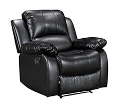 Black faux leather for sale  Delivered anywhere in UK