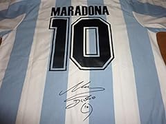 Diego maradona signed for sale  Delivered anywhere in UK