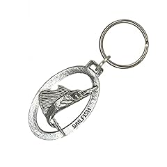 Sailfish keychain pewter for sale  Delivered anywhere in USA 