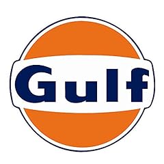 Gulf logo benzina usato  Spedito ovunque in Italia 