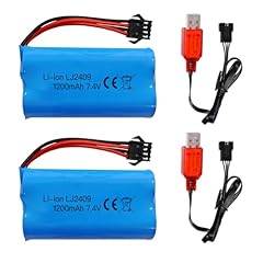 2pcs 7.4v 1200mah d'occasion  Livré partout en France