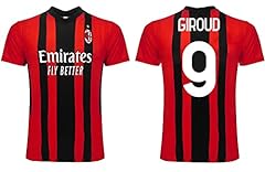 3 R Maillot Giroud Milan 2022 officiel Olivier 9 adulte, occasion d'occasion  Livré partout en France