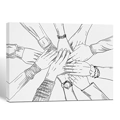 Inspirational teamwork canvas for sale  Delivered anywhere in USA 