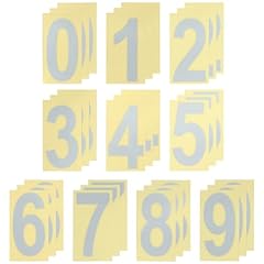 Pezzi numeri adesivi usato  Spedito ovunque in Italia 
