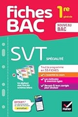 Fiches bac svt d'occasion  Livré partout en France
