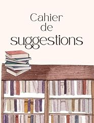 Cahier suggestions bibliothèq d'occasion  Livré partout en France